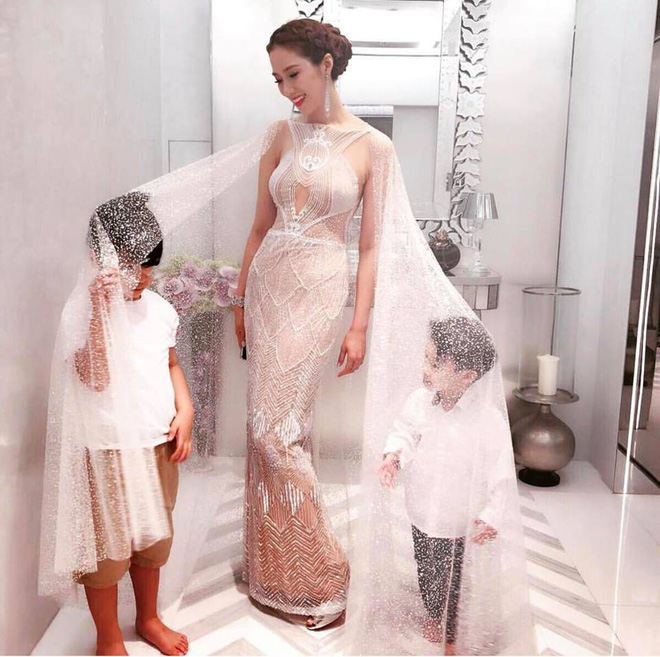 Vẻ đẹp nóng bỏng của cô dâu nghìn tỷ bị mỉa mai là cỗ máy đẻ